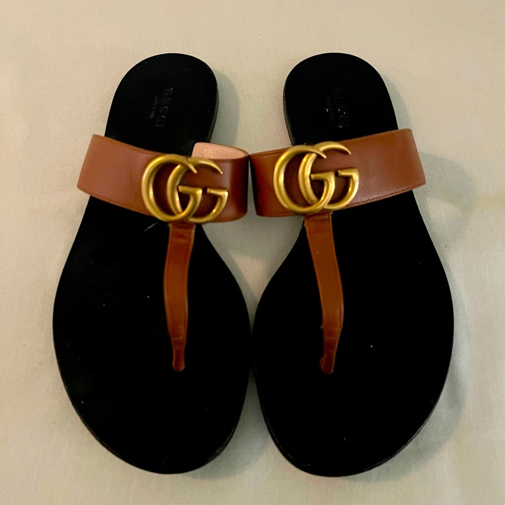Gucci thong sandals